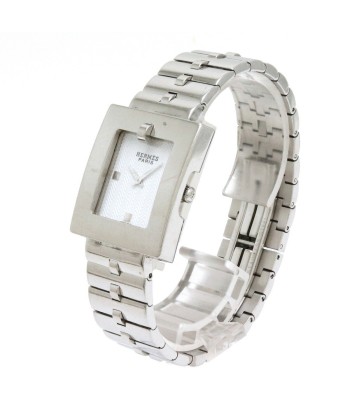 HERMES Belt Watch White Dial SS Ladies Quartz BE1.210 est présent 