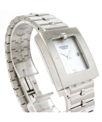 HERMES Belt Watch White Dial SS Ladies Quartz BE1.210 est présent 