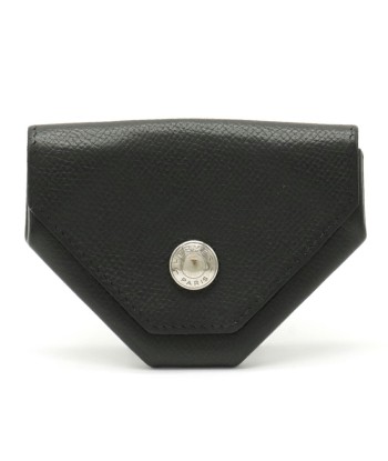 HERMES Hermes Le Sois Sandouze Coin Purse Vaux Epson Leather Noir Black  I Engraved vente chaude votre 