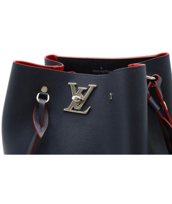 LOUIS VUITTON Louis Vuitton Rock Me Bucket Shoulder Bag Leather Marine Rouge Navy M54681 2023