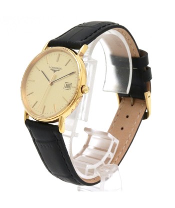 LONGINES Longines Grand Classic Date Gold Dial SS Leather Belt Mens Quartz Watch L4.636.2 l'évolution des habitudes 