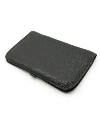 HERMES Hermes Dogon Duo GM Bi-fold wallet Leather Noir Black  H engraved pour bénéficier 