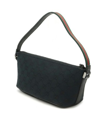 GUCCI Gucci GG Canvas Sherry Line Handbag Multi Pouch Black Green Red 141809 une grave pollution 