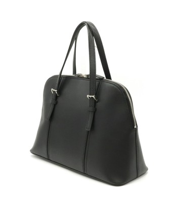 BURBERRY handbag leather black Véritable concentré