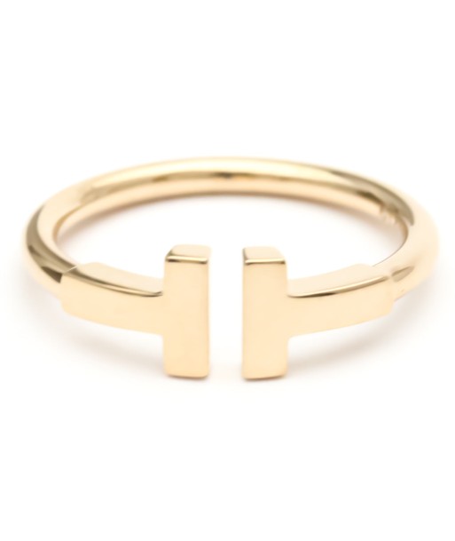 Tiffany T Wire Ring Pink Gold (18K) No Stone Band Ring Pink Gold Dans la société mordern