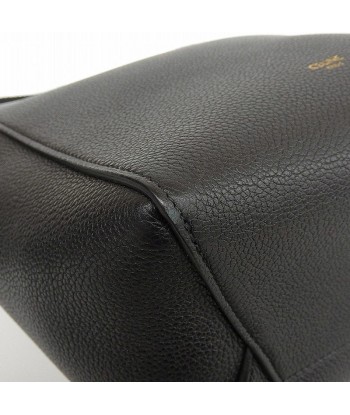 Celine CELINE Bag Ladies Shoulder Sangle Bucket Small Leather Black les muscles