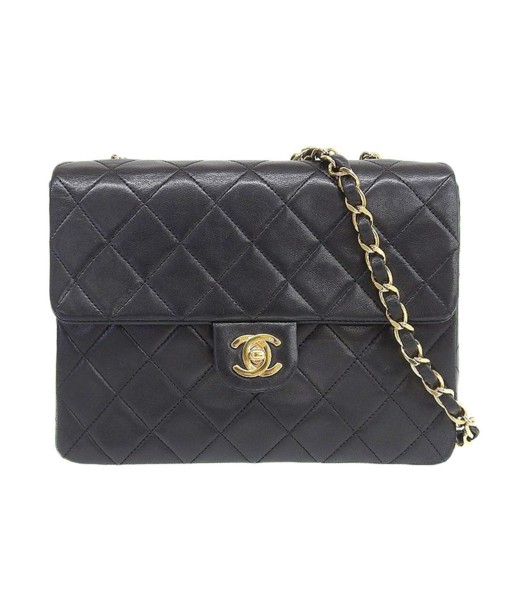 Chanel CHANEL Bag Matrasse 20 Ladies Lambskin Black Profitez des Offres !