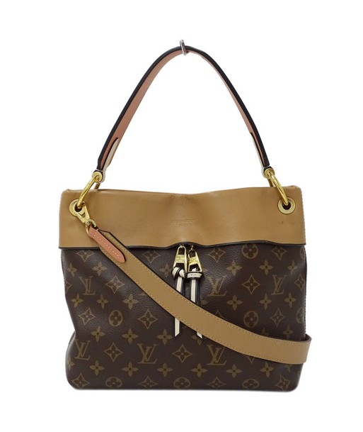 Louis Vuitton LOUIS VUITTON Bag Monogram Ladies Shoulder 2way Handbag Twill Reeve Zas M44272 Sesame Peche Claim Brown Beige Pour