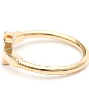 Tiffany T Wire Ring Pink Gold (18K) No Stone Band Ring Pink Gold Dans la société mordern