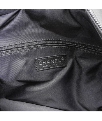 Chanel CHANEL Bag Paris Biarritz Ladies Tote Shoulder Coated Canvas Leather Black d'Europe débarque