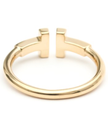 Tiffany T Wire Ring Pink Gold (18K) No Stone Band Ring Pink Gold Dans la société mordern