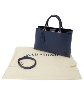 Louis Vuitton LOUIS VUITTON Bag Epi Ladies Handbag Tote Shoulder 2way Kleber MM M51328 Andigo Blue Navy basket pas cher