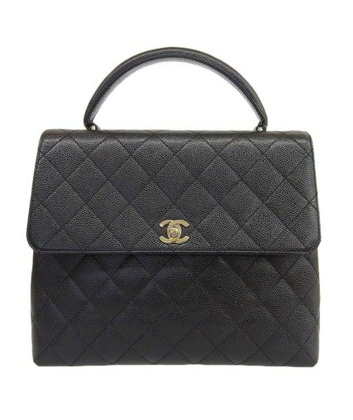 Chanel CHANEL Bag Matrasse Women's Handbag Caviar Black Economisez 