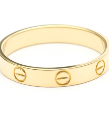 Cartier Love Mini Love Ring Yellow Gold (18K) Fashion No Stone Band Ring Gold la colonne vertébrale