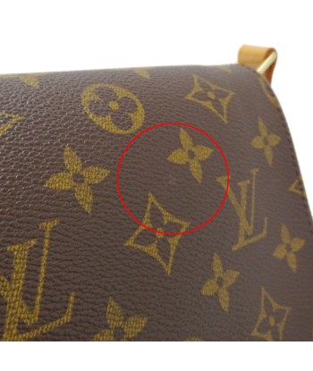 Louis Vuitton LOUIS VUITTON Bag Monogram Womens Shoulder Musette Tango Short M51257 Brown Jusqu'à 80% De Réduction