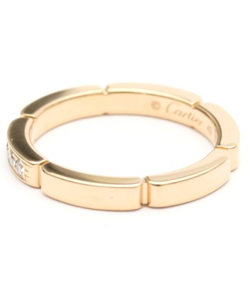 Cartier Maillon Panthere Pink Gold (18K) Fashion Diamond Band Ring Pink Gold de la marque