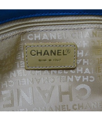 Chanel CHANEL Bag Womens Handbag Lamb Blue Amélioration de cerveau avec