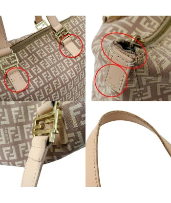 Fendi FENDI Bag Ladies Tote Handbag Zucchino Canvas Pink Beige suggérées chez