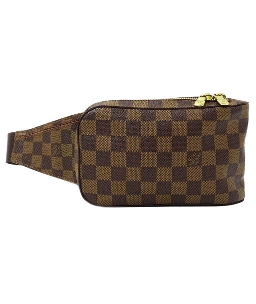 Louis Vuitton LOUIS VUITTON Bag Damier Mens Womens Body Waist Pouch Shoulder Jeronimos N51994 Brown solde