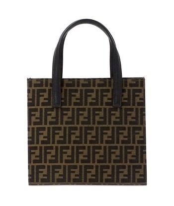 Fendi FENDI Bag Ladies Zucca Canvas Leather Brown Black JUSQU'A -70%! 