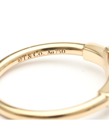 Tiffany T Wire Ring Pink Gold (18K) No Stone Band Ring Pink Gold Dans la société mordern