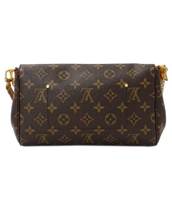 Louis Vuitton LOUIS VUITTON Bag Monogram Ladies Shoulder Clutch 2way Pochette Favorite PM M40717 Chain Brown pas cher 