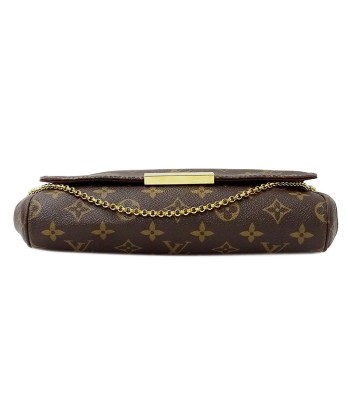 Louis Vuitton LOUIS VUITTON Bag Monogram Ladies Shoulder Clutch 2way Pochette Favorite PM M40717 Chain Brown pas cher 