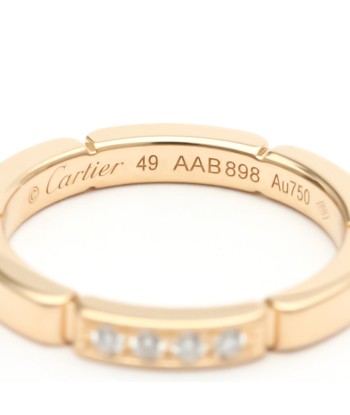 Cartier Maillon Panthere Pink Gold (18K) Fashion Diamond Band Ring Pink Gold de la marque