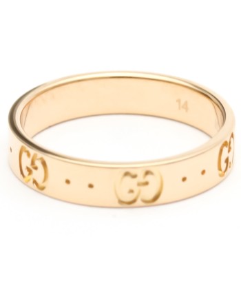 Gucci Icon Pink Gold (18K) Band Ring acheter en ligne