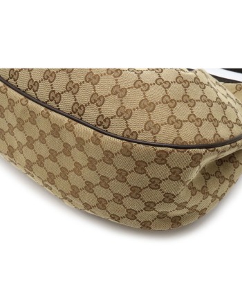 GUCCI Gucci Sookie GG canvas shoulder bag leather khaki beige dark brown 232955 hantent personnes