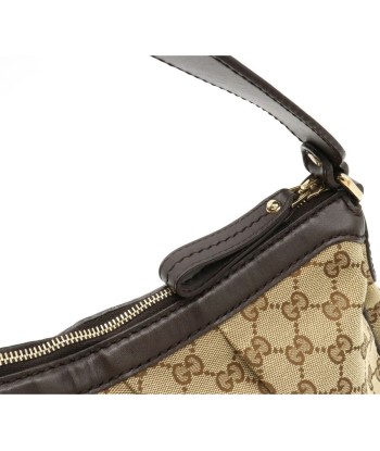 GUCCI Gucci Sookie GG canvas shoulder bag leather khaki beige dark brown 232955 hantent personnes