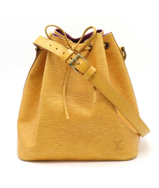 LOUIS VUITTON Epi Petit Noe Shoulder Bag Leather Tassili Yellow M44109 de France