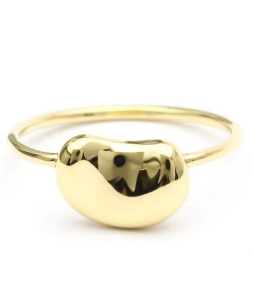 Tiffany Bean Yellow Gold (18K) Fashion No Stone Band Ring Gold de votre