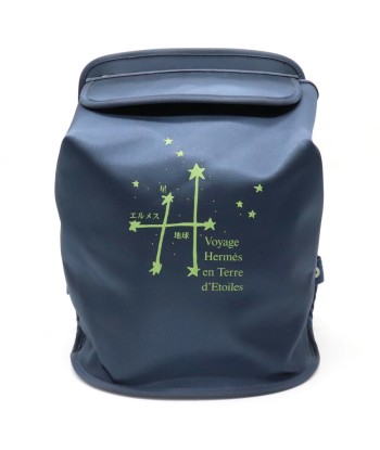 HERMES Hermes Sherpa Star Tour Exhibition 1999 Limited Backpack Rucksack Nylon Navy Blue À commander