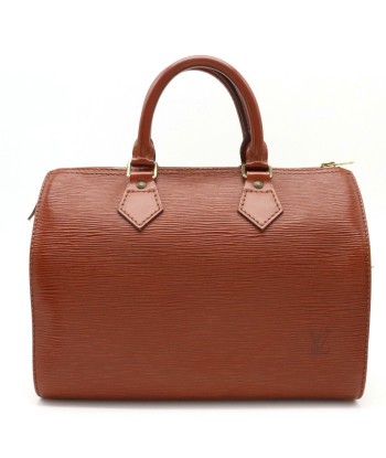 LOUIS VUITTON Epi Speedy 25 Handbag Kenya Brown M43013 Voir les baskets