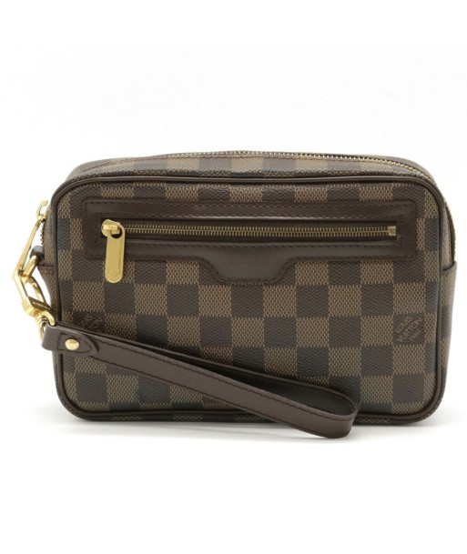 LOUIS VUITTON Louis Vuitton Damier Pochette Vie Macau Second Bag Clutch Handbag N61739 de l' environnement