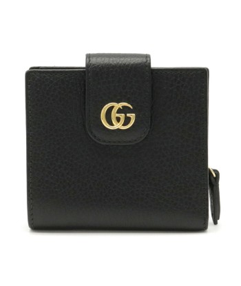 GUCCI Gucci Petit Marmont GG Bi-Fold Wallet Leather Black 523193 Comment ça marche