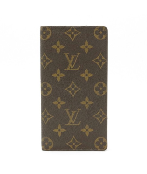 LOUIS VUITTON Monogram Porto Cult Clady Bi-Fold Wallet Long M60825 brillant des détails fins