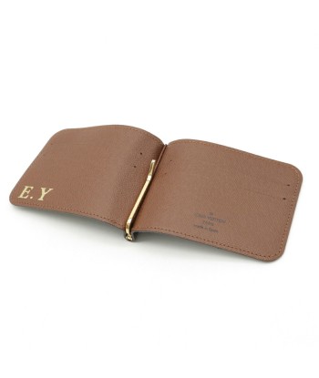 LOUIS VUITTON Monogram Portofeuil Pans Bi-fold wallet with money clip Initials M66543 pas cher chine