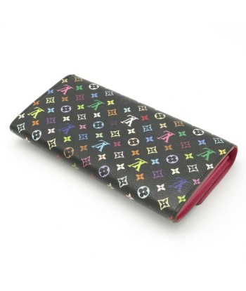 LOUIS VUITTON Monogram Multicolor Portofeuil Sarah Noir Black Grunard Initials M93747 de l' environnement