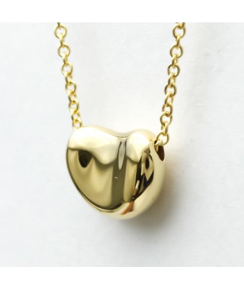 Tiffany Bean Yellow Gold (18K) No Stone MenWomen Fashion Pendant Necklace (Gold) s'inspire de l'anatomie humaine