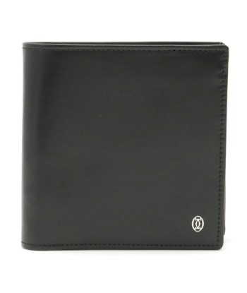 Cartier Pasha Line de Bi-Fold Wallet Calf Leather Black L3000137 rembourrage situé sous