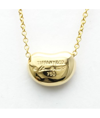 Tiffany Bean Yellow Gold (18K) No Stone MenWomen Fashion Pendant Necklace (Gold) s'inspire de l'anatomie humaine