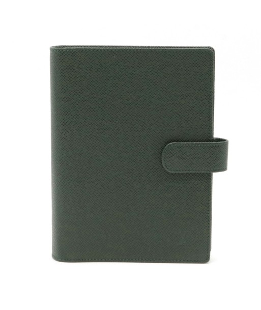 LOUIS VUITTON Louis Vuitton Taiga Agenda MM Notebook Cover 6 Hole Leather Episea Green No Solid R20403 2 - 3 jours ouvrés.