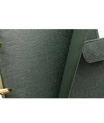 LOUIS VUITTON Louis Vuitton Taiga Agenda MM Notebook Cover 6 Hole Leather Episea Green No Solid R20403 2 - 3 jours ouvrés.