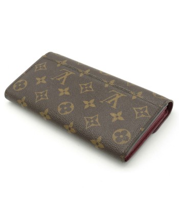 LOUIS VUITTON Monogram Portofeuil Sarah Bi-Fold Wallet Fuchsia M62234 Economisez 