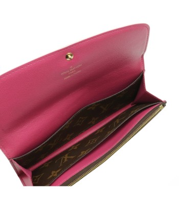 LOUIS VUITTON Monogram Portofeuil Emily Flower Motif Long Bi-Fold Wallet Hot Pink M68313 acheter