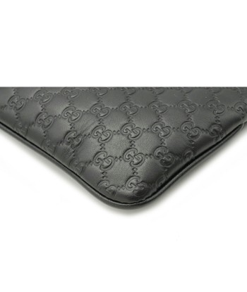 GUCCI Gucci Micro Shima GG pattern coin case purse with key hook leather black 544248 sélection de produits