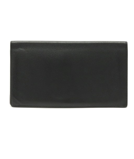 HERMES Hermes Citizen Twill Long Silk Inn Two Fold Wallet Vaux Swift Black  P Engraved Voir les baskets