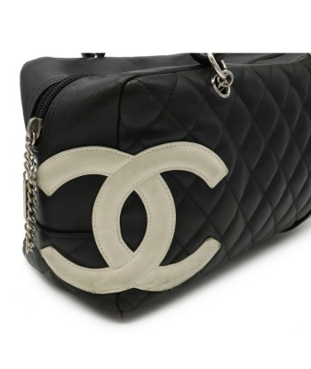 CHANEL Chanel Cambon Line Bag Boring Shoulder Black White A25171 l'évolution des habitudes 